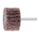 Roue à lamelles POLINOX® PNL D.50xH30mm granul. 100 non-tissé D. de la tige 6 mm