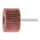 Roue à lamelles POLINOX® PNL D.50xH30mm granul. 280 non-tissé D. de la tige 6 mm