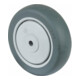 BS roues pivotantes en caoutchouc roue bleu-gris-1