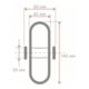 Roue en caoutchouc B61.160 BS Rollen