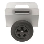 Roue en caoutchouc CHARIOTS POUR PLATEAUX.3G type 2 et 3 avec roue en caoutchouc BS Rollen-1