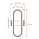 Roue en polyamide C45.85.25 BS Rollen