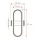 Roue en polyuréthane C40.82.20D BS Rollen