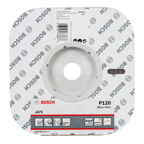 Rouleau abrasif Bosch J475 Best for Rouleau abrasif en toile métallique