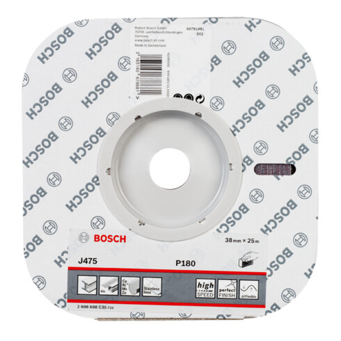 Rouleau abrasif Bosch J475 Best for Rouleau abrasif en toile métallique