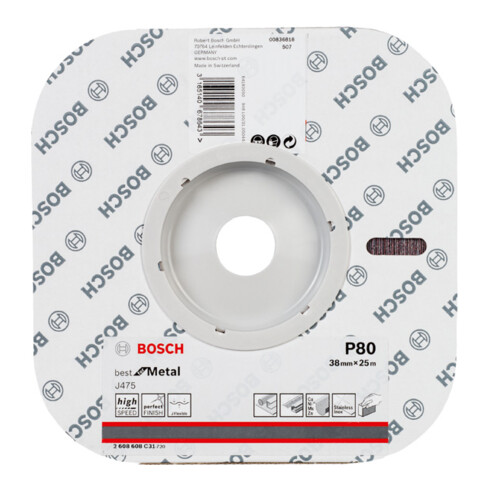 Rouleau abrasif Bosch J475 Best for Rouleau abrasif en toile métallique