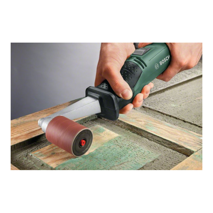 Rouleau abrasif Bosch Texoro, Bosch SDS et Autolock pour un remplacement facile des accessoires