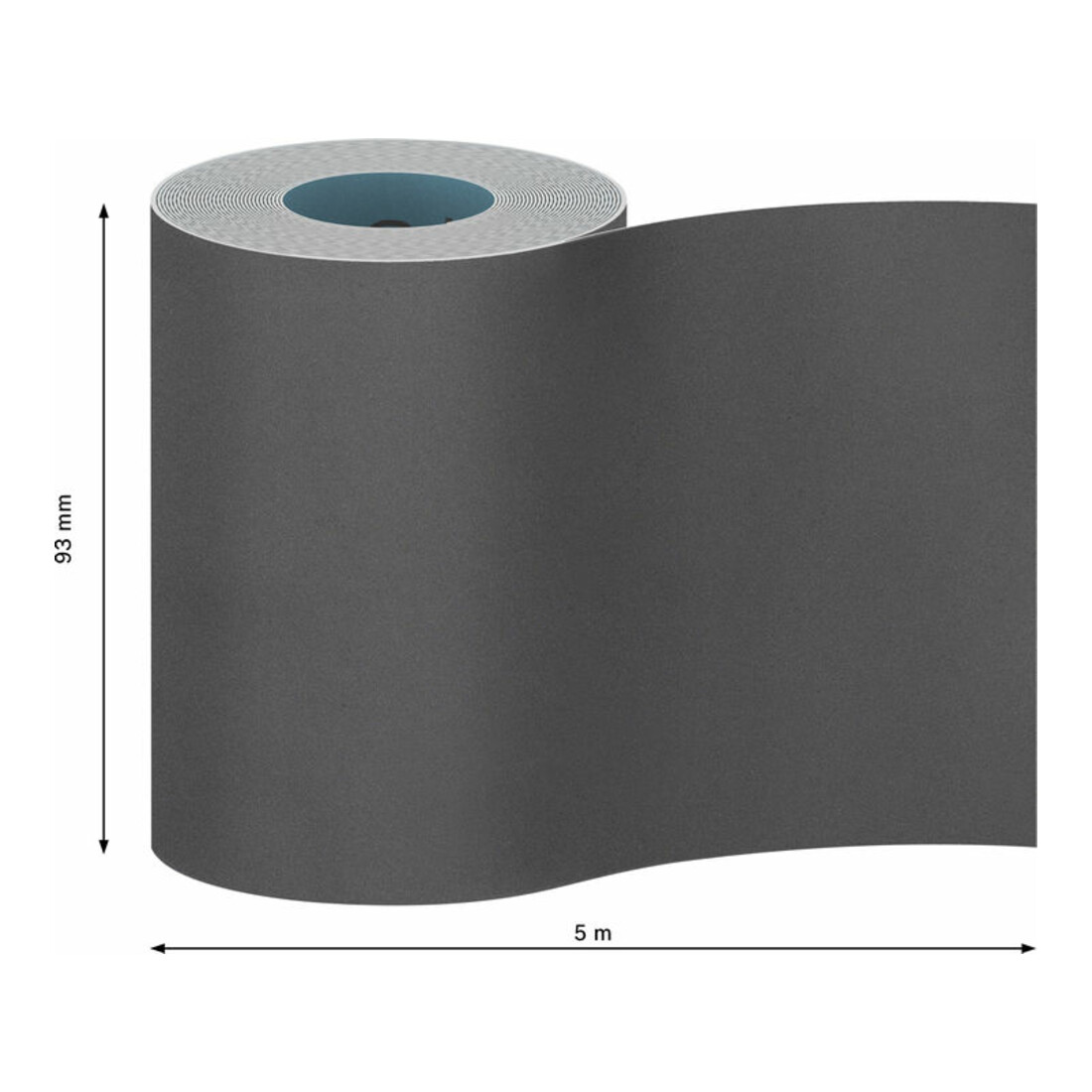 Rouleau abrasif C355 93 mm, 5 m, 320