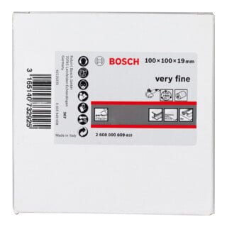 Rouleau abrasif en non-tissé Bosch pour finition satinée