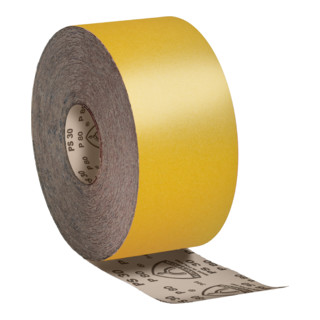 Rouleau abrasif Klingspor PS 30 D, 115 x 5000 mm grain 180