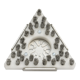 Rouleau brosse triangulaire en acier inoxydable pour Multimaster