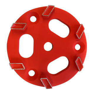 Rouleau de disque diamanté 160mm V6 rouge