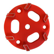 Rouleau de disque diamanté 160mm V6 rouge