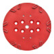 Rouleau de disque diamanté 250mm V12 rouge-1