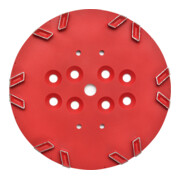 Rouleau de disque diamanté 250mm V12 rouge-1