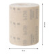 Rouleau de filet abrasif Bosch Expert M480, 93 mm, 5 m, G 120-4