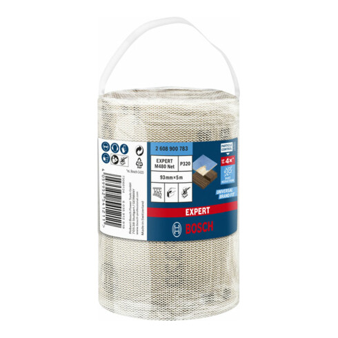 Bosch EXPERT M480 rouleau à filet abrasif
