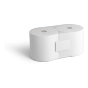 Rouleau de papier essuie-tout blanc 36 × 36 cm 2 plis 1000 feuilles/rouleau