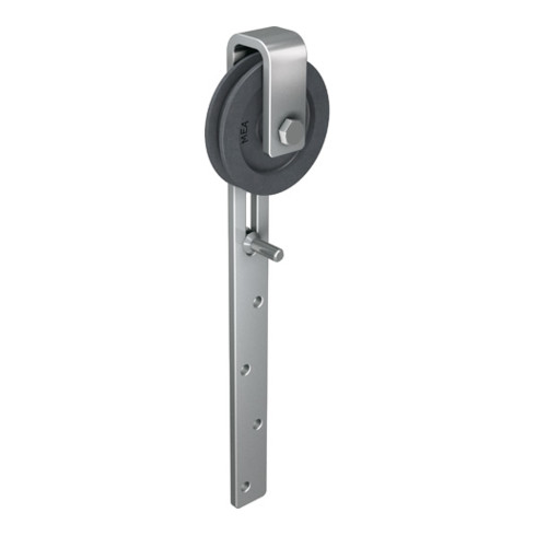 Rouleau de porte MEA avec support 140 mm