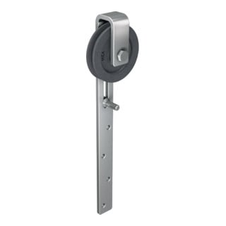 Rouleau de porte MEA avec support 75 mm