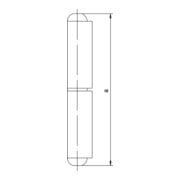 Rouleau profilé KO 40 pour le soudage sur longueur de bande 180mm STA blk Simonswerk-4