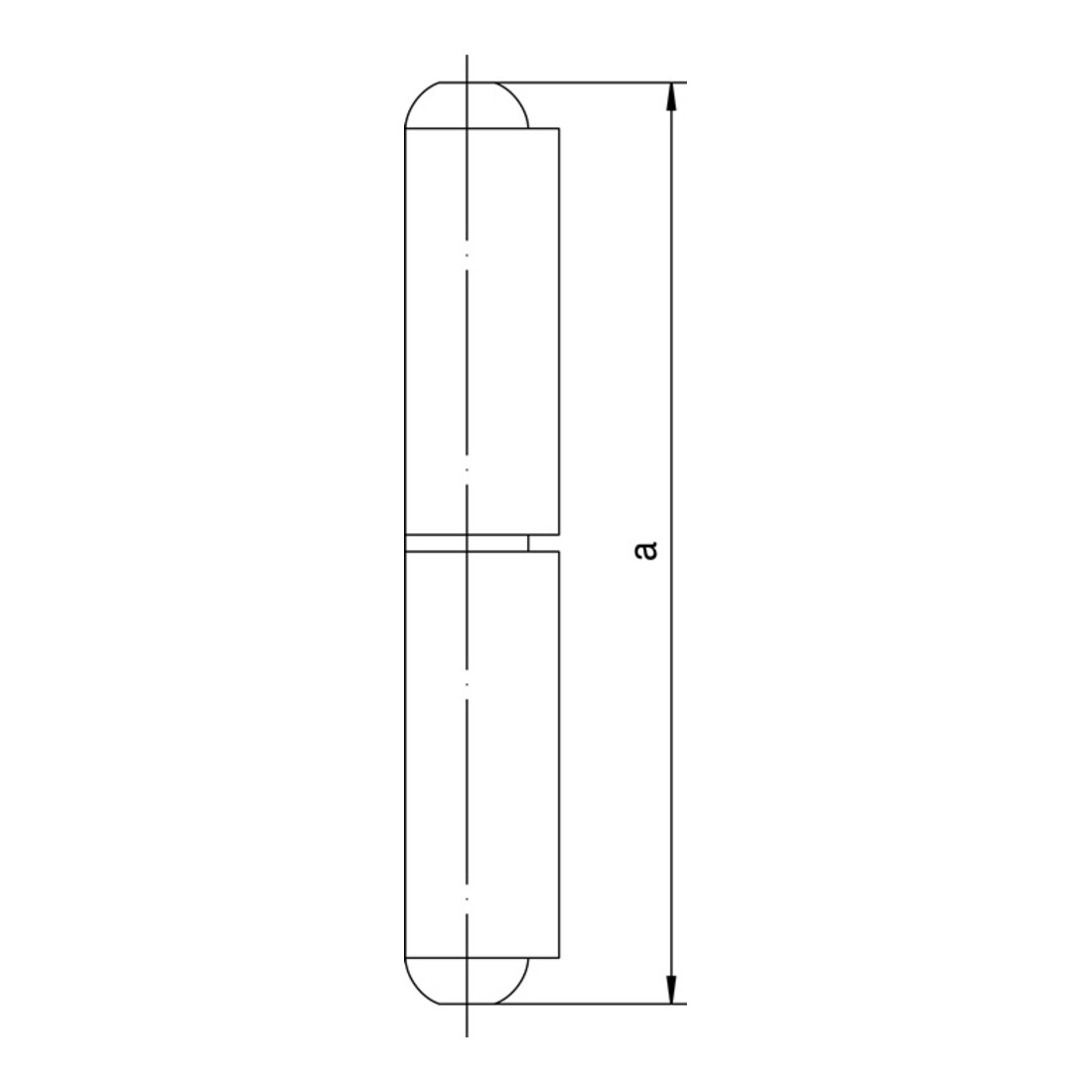 Rouleau profilé KO 40 pour le soudage sur longueur de bande 80mm STA blk Simonswerk