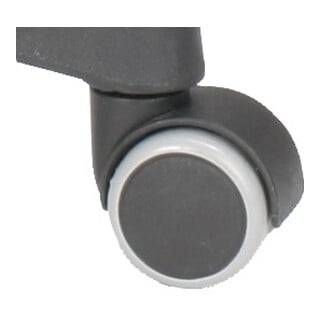 Rouleaux pour sols durs adapté à chaise d'atelier pivotante jeu de 5 pièces BIMO