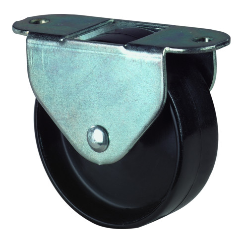 Roulette à caisson D.roue 50 mm cap.charge 60 kg matériau rouleau plastique avec