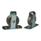Roulette Betz 496 rainure en fonte grise 6mm avec plaque longitudinale et rainure tournée-1