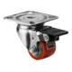 Roulette compacte A620.C10.035 Roulette pivotante avec frein BS Rollen-1