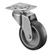 Roulette d'appareil A300.A80.075 Roulette pivotante BS Rollen