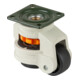 Roulette de levage BS Rollen W220.A90.040 roulette pivotante avec frein, diamètre de roue 40 mm-1
