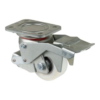 Roulette de levage W120.B15.080 Roulette pivotante avec frein BS Rollen