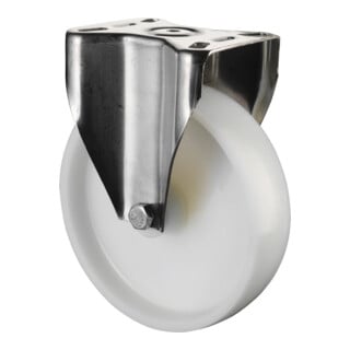BS Roulette pivotante Roue en acier inoxydable