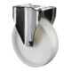BS Roulette pivotante Roue en acier inoxydable-1
