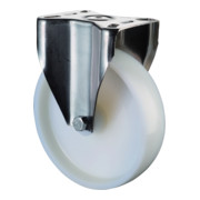 Roulette de transport en acier inoxydable H110.A90.200 BS Rollen