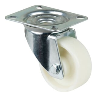 BS Roulette pivotante à roulement en polyamide