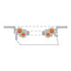 Roulette de transport L400.B90.080 Roulette pivotante BS Rollen