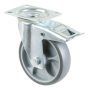 BS roues pivotantes roues pivotantes avec frein roue en caoutchouc thermoplastique