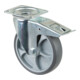 BS roues pivotantes roues pivotantes avec frein roue en caoutchouc thermoplastique-1