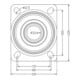 Roulette de transport L420.C91.262 BS Rollen
