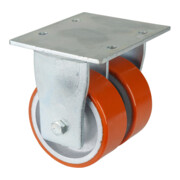 Roulette double pour charges lourdes S110.C10.125 BS Rollen