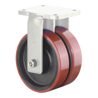 Roulette double pour charges lourdes S110.C10.200 BS Rollen