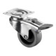 Roulette pivotante avec frein BS Rollen-1