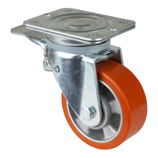 Roulette pivotante avec frein BS Rollen