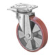 Roulette pivotante avec frein BS Rollen-1