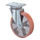 Roulette pivotante D.roue 150 mm cap.charge 250 kg avec plaque de fixation banda-1