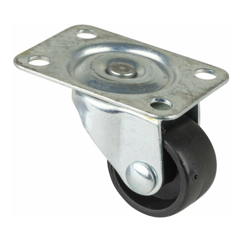 BS Roulette pivotante Roue en plastique