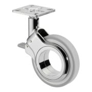 Roulette pivotante design avec frein BS Rollen-1