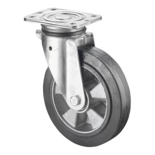 Roulette pour charges lourdes N100.B80.200 Roulette pivotante BS Rollen